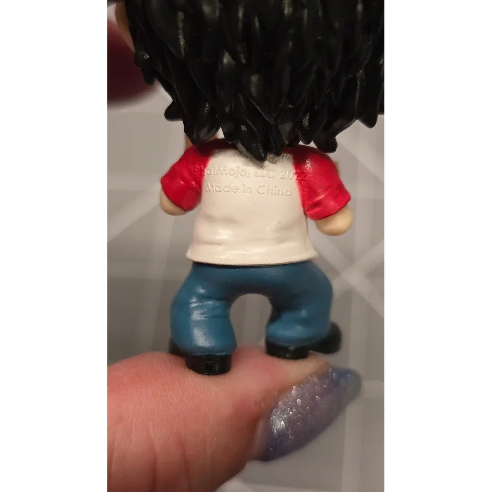 Mini-figure of Takemichi Hanagaki from the popular anime series Tokyo Revengers